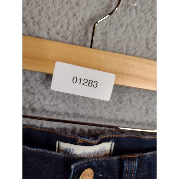 Madewell Skinny Skinny Distressed Mid Rise Jeans Women's Size 27 - Picture 12 of 12